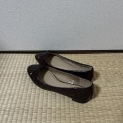 H&M バレエシューズ ダークブラウンのサムネイル