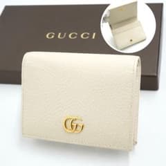 ✨未使用展示品✨ GUCCI ミニ財布 マーモント GGロゴ 二つ折り