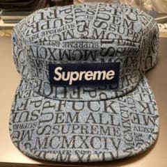 15AW Fuck Em All Denim Camp Cap キャンプキャップのサムネイル