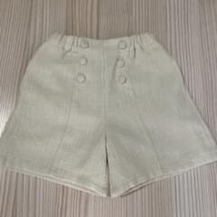 Lycée mine. キッズ ショートパンツ アイボリーのサムネイル