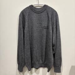 ENNOY エンノイ グレー MERINO WOOL SWEATER M ENNOY エンノイMERINO WOOL SWEATER Mサイズ - メルカリ
