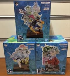 ☆ 新品 ☆ ワンピース 一番くじ 大海賊百景 フィギュア 3点セット