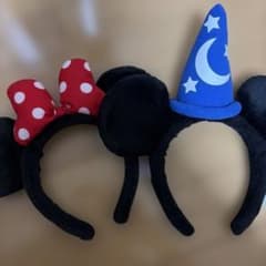 ディズニー　ミッキー　ミニー　カチューシャのサムネイル