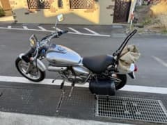マグナ50 シルバー アメリカン サイドバック付き - メルカリ