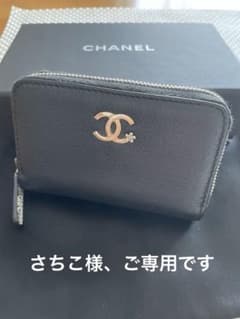 CHANEL ブラック コインケースのサムネイル