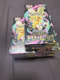 新品未開封 ポケモンカードゲーム MEGAドリームex5BOX シュリンク付きのサムネイル