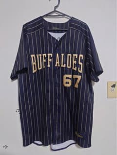 オリックスバファローズサードユニフォーム中川選手 - メルカリ