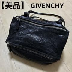 ジバンシー ショルダーバッグ 斜め掛け パンドラ レザー 黒 ブラック 
