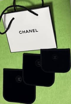 CHANEL ショップ袋 ベロア調保管袋