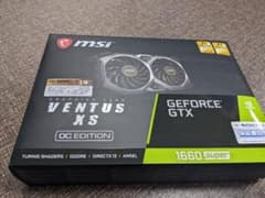 NVIDIA GEFORCE GTX 1660 SUPER VENTUS XSのサムネイル
