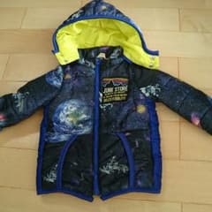 JUNK STORE 宇宙柄 ダウン ９０のサムネイル