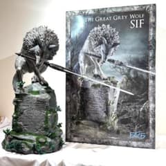 ダークソウル/ 灰色の大狼シフ スタチュー シリアルナンバー 未