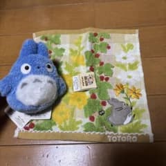 Rare! My Neighbor Totoro Handkerchief Plush Toy Set