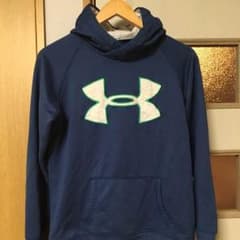 アンダーアーマーUNDER ARMOURロゴ刺繍スエットパーカーのサムネイル