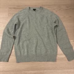[現在割引中]J.CREW 水色クルーネックセーター Sのサムネイル