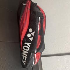 YONEX バドミントン ラケットバッグ ブラック レッドのサムネイル