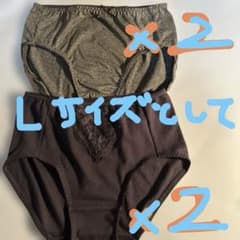 即買い求む‼️ いいね♡いらない！レディース ショーツ Lサイズ 4枚セットのサムネイル
