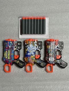 未使用】X-SHOT ソニック 鬼滅の刃 海外限定 3丁セット ダーツ16本付