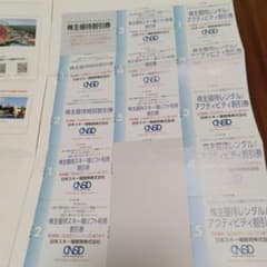 日本スキー場開発株式会社 株主優待券 セット お得のサムネイル
