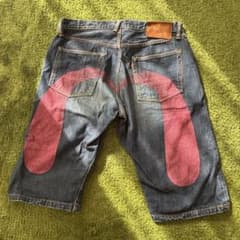 micchan様 EVISU エビス デニム ハーフパンツ 34サイズ - メルカリ