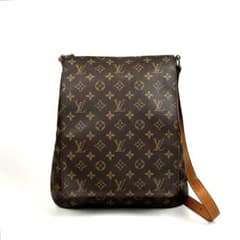 美品】ルイヴィトン M51256 ミュゼット モノグラム LV ブラウン - メルカリ