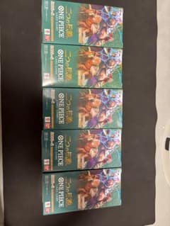 ワンピースカード 二つの伝説 5BOXセット - メルカリ