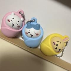 ちいかわ おくるみマスコットチャーム ちいかわ　ハチワレ　うさぎのサムネイル