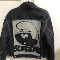 Supreme Smurf Denim Jacket Blackのサムネイル
