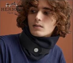 HERMES♠️エルメス♠️メンズカシミアネックウォーマー新品マフラープレゼント HERMES♠️エルメス♠️メンズカシミアネックウォーマー新品マフラー