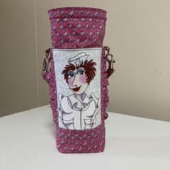 ロラライハリス／ペットボトルカバーフリル付き／￼ハンドメイド