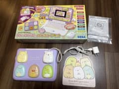 Mouse-operated dress-up game! Sumikko Gurashi PC Plus with AC adapter, box and manual included.