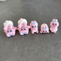 おぱんちゅうさぎ ミニフィギュア 5点セットのサムネイル