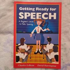 Getting Ready for Speech 英語学習参考書のサムネイル