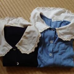 Jane Marple カットソーカーディガン　紺　サックス　セットのサムネイル