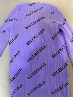 極美品　BALENCIAGA バレンシアガ　ロゴ　ニット　Sのサムネイル