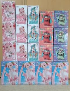 19体セット】初音ミク 桜ミク フィギュア まとめ売り - メルカリ