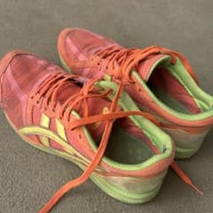 ASICS FlyteFoam スパイクシューズ オレンジ/グリーンのサムネイル