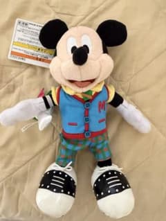 ミッキーマウス ぬいぐるみ マスコット カラフル衣装のサムネイル