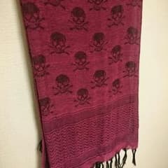 misuzu&betty様専用☆ドクロ スカル柄 ストールのサムネイル