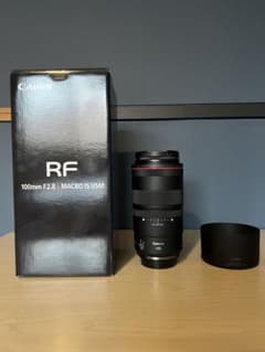 ※最終値下げ　Canon RF 100mm F2.8 マクロレンズのサムネイル