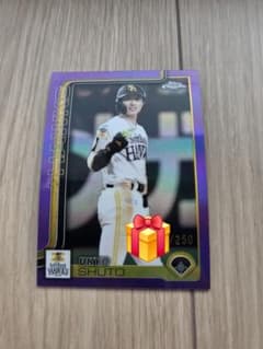 福岡ソフトバンクホークス　周東佑京選手　23　TOPPS野球カード250枚限定のサムネイル