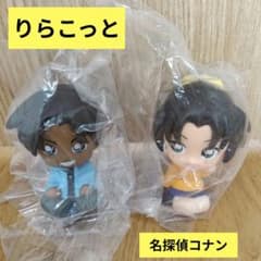 Riracot Detective Conan Hattori Heiji Toyama Kazuha Figure Doll Heiji Kazuha