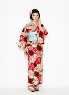 【ふりふ】浴衣 大輪菊柄 レトロモダン m99212021817_1.jpg?1784341464