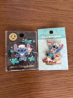 東京ディズニーランド ピンラリーコレクション スティッチ ピンバッジ