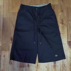 Dickies DS2003 ハーフパンツ ブラック Sサイズ ショートパンツのサムネイル