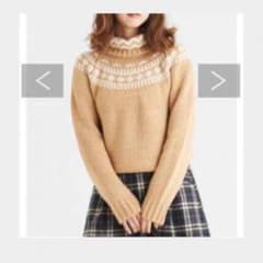 柄ニットのサムネイル