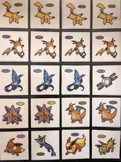 ポケモンパンシール まとめ売り 20枚セットのサムネイル