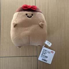 아*응님 문구와 함께 초콜릿 컬러 봉제인형 푸딩씨