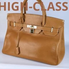 ✨美品✨ HIGH-CLASS ハイクラス 35 カデナ キャメル シボ革 - メルカリ