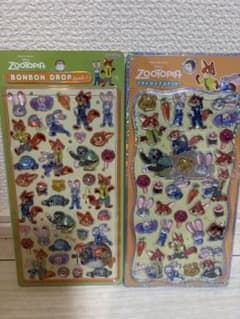 ズートピア ボンボンドロップシール　プチドロステッカーのサムネイル